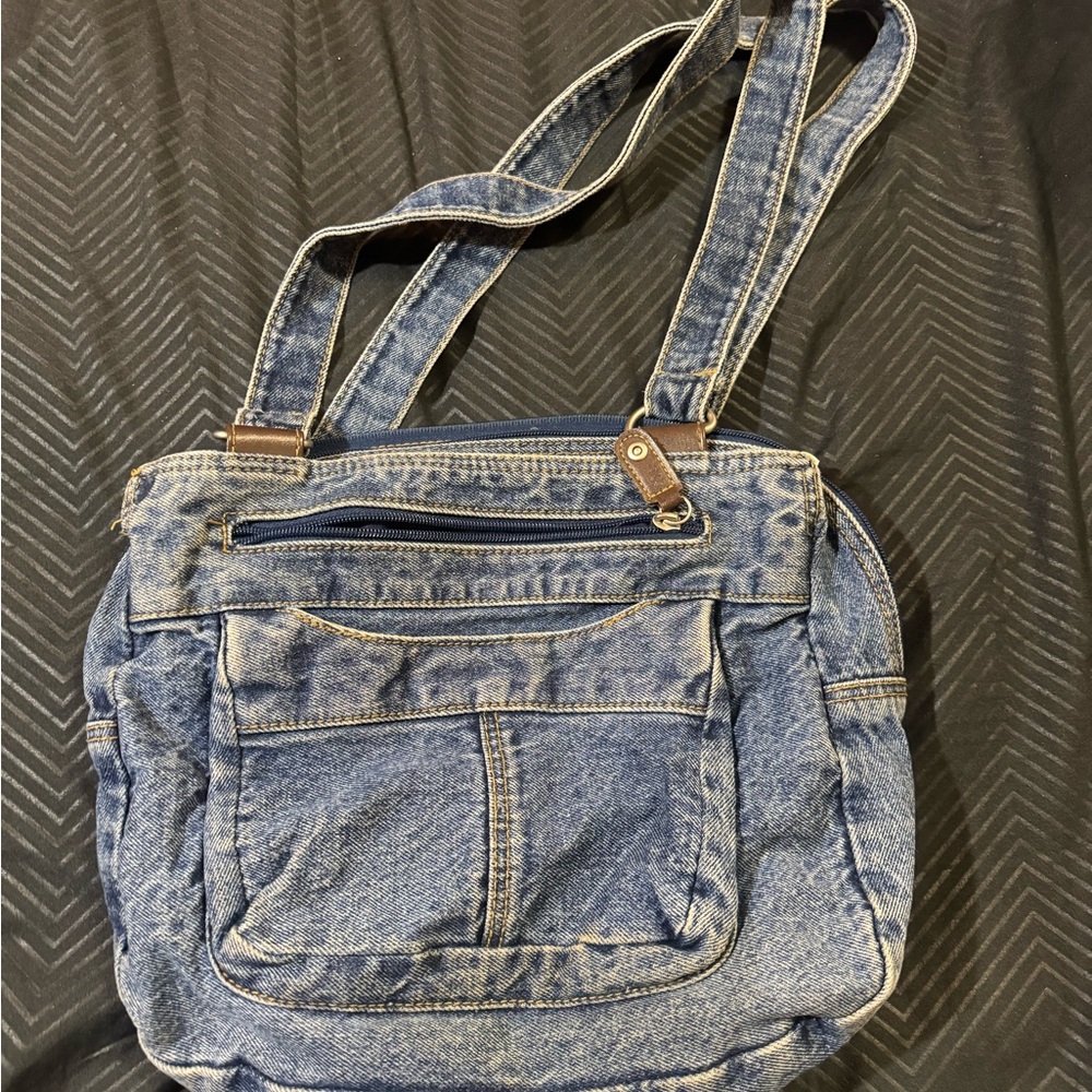 Denim Shoulder Bag